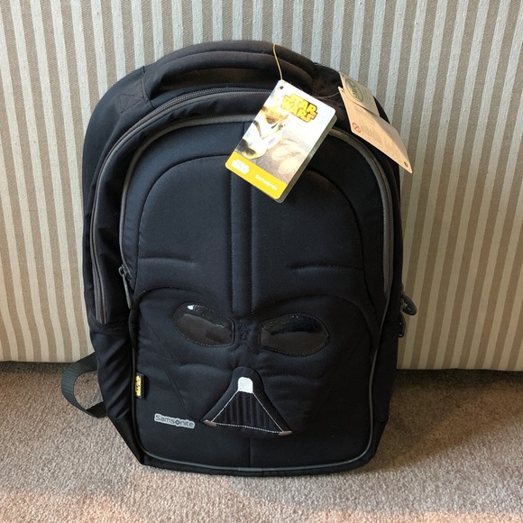 RARE Star Wars Darth Vader Samsonite NWT Ultimate Iconic Travel School Backpack - Picture 9 of 12